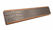 KURA 16" Magnetic Knife Bar — Walnut Alligator