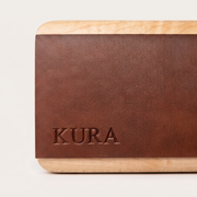 KURA 16" Magnetic Knife Bar — Maple Cognac
