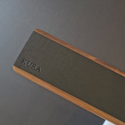 KURA 16" Magnetic Knife Bar — Walnut Onyx